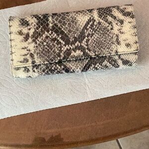 Snake skin wallet